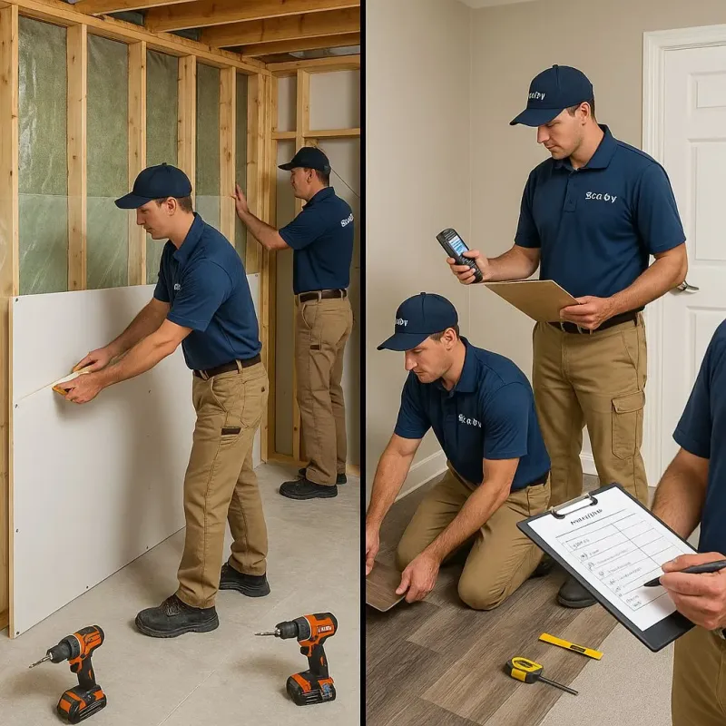 Repairs and Reconstruction process in Glen Rock, NJ